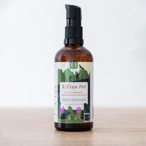 Huile de massage parfumante - L'Élan Péi